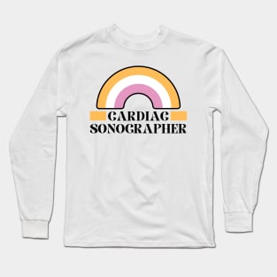 Cardiac Sonographer Long Sleeve T-Shirt